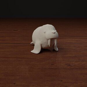Walrus Mini Figure 2.5 Inches